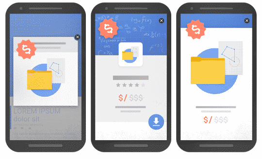 exemples popup intrusives google mobile