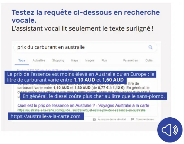 Assistant vocal Google